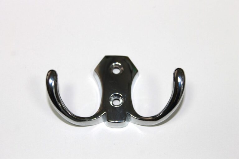 Set 5* Agatatori Cuier Sah Aski Dublu-72x42mm-Crom Lucios - imagine 2