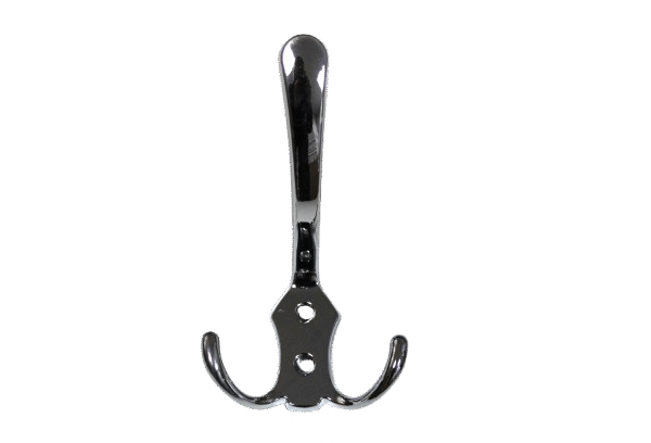 Set 5* Agatatori Cuier Sah Portmanto Dublu-72x42mm-Crom Lucios