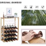 Raft depozitare pentru vinuri-20 sticle si 8 pahare - imagine 5