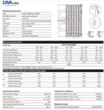 DAH Solar DHN-72X16/DG-580w- Silver Frame - imagine 2