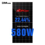 DAH Solar DHN-72X16/DG-580w- Silver Frame