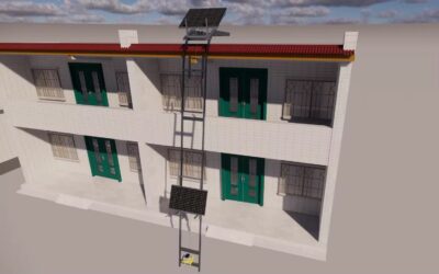 Lift electric cu telecomanda pentru panouri fotovoltaice- maxim 18m - imagine 7