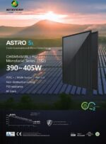 Astronergy 5s CHSM54M(BL)-HC-400w-Full Black - imagine 2