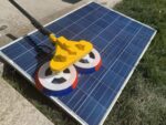 Perie Rotativa Electrica-Curatare Panouri Fotovoltaice