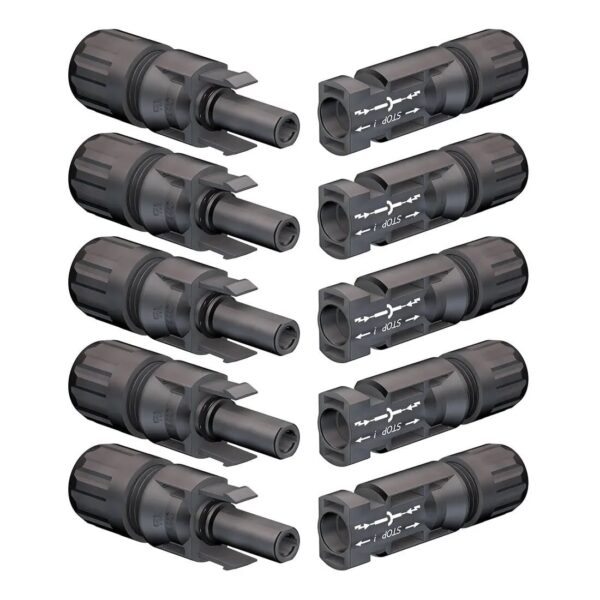 5 * Conectori Set Staubli MC4-1100V/5.5-7.4mm