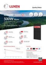 Luxen Solar LNDB-500ND-Full Black - imagine 2