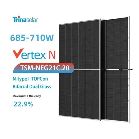 Trina TSM-NEG21C.20-710w-Silver Frame