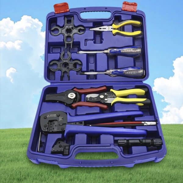 Trusa Profesionala Instalare Panouri Solare – Montaj Cabluri 2.5–6mm2