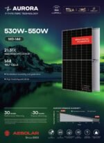 AE Solar AE550MD-144-Silver Frame