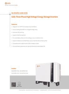 Solis Inverter S6-EH3P6K-H-EU + Sunwoda SunESS-H5kWh - imagine 3